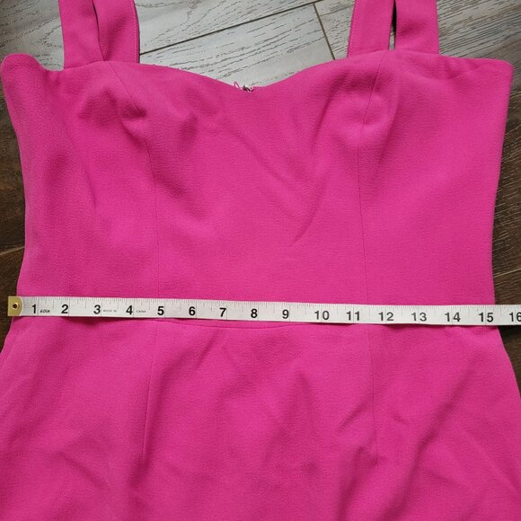 NEW Dress The Population Nicole Dress Womens L Simple Sophisticated Chic Pink - Picture 7 of 9